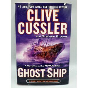 Clive Cussler Ghost Ship 2014 Hardcover Kurt Austin Adventure Novel Pre-Owned